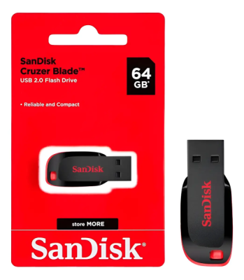 PEN DRIVE 64GB SANDISK
