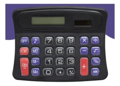 CALCULADORA 8DIG RISOVIT FCD-310-8MS