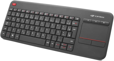 TECLADO SEM FIO COM TOUCHPAD K-WT200