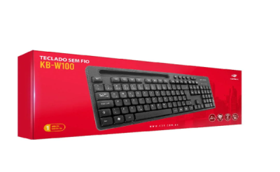 TECLADO SEM FIO C3TECH RC NANO KB-W100BK